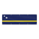 Drapeau de Curaçao grand format XL en polyester avec dix œillets