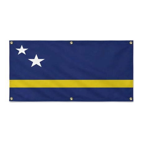 Drapeau curaçao polyester résistant pour extérieur durable