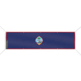 Drapeau de Guam 10 Oeillets en Plusieurs Tailles (XL) - Pixelforma 