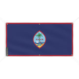 Drapeau de Guam 6 Oeillets en plusieurs tailles - Pixelforma 