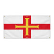 Drapeau guernesey polyester résistant aux intempéries