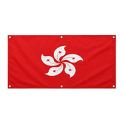 Drapeau hong kong polyester résistant aux intempéries