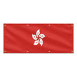 Drapeau hong kong polyester résistant aux intempéries