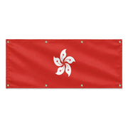 Drapeau hong kong polyester résistant aux intempéries