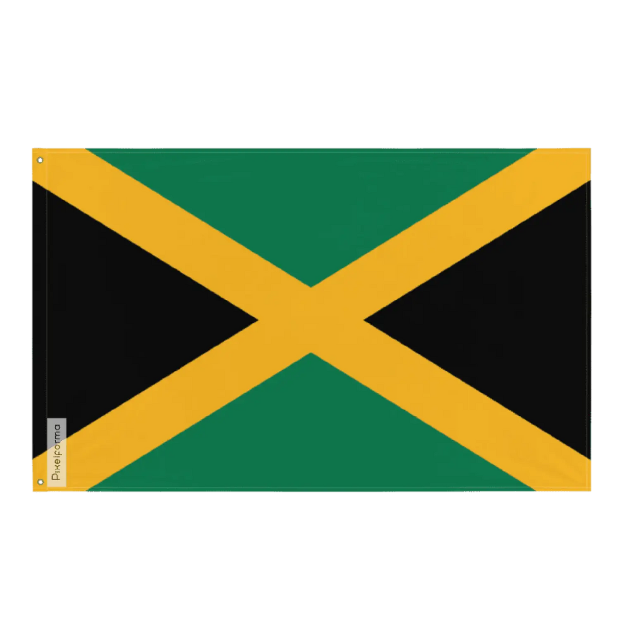 Drapeau de jamaïque plusieurs tailles en polyester - pixelforma