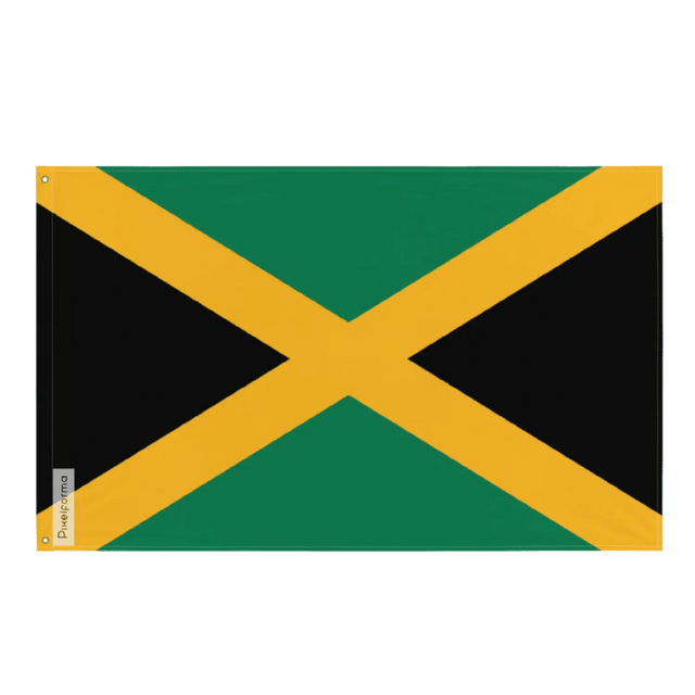 Drapeau de jamaïque plusieurs tailles en polyester - pixelforma