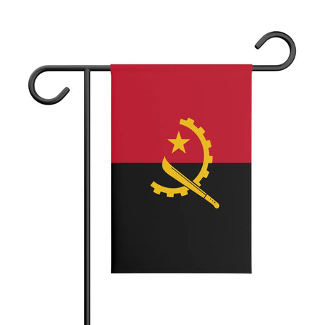 Drapeau de jardin angola en polyester - pixelforma
