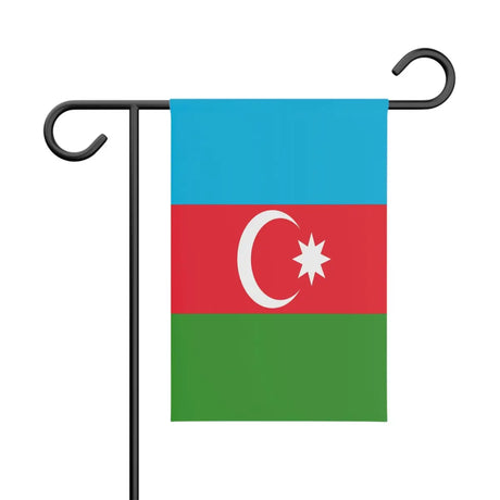 Drapeau de jardin azerbaïdjan en polyester - pixelforma