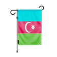 Drapeau de jardin azerbaïdjan polyester excellente durabilité