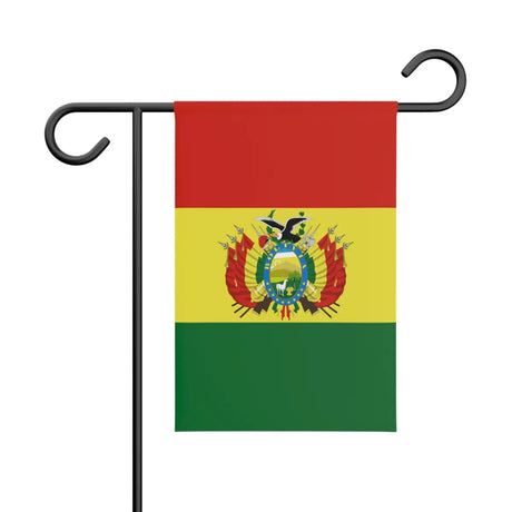 Drapeau de jardin bolivie offciel en polyester - pixelforma