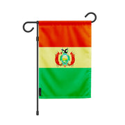 Drapeau de jardin bolivie officiel polyester résistant