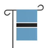 Drapeau de jardin botswana en polyester - pixelforma