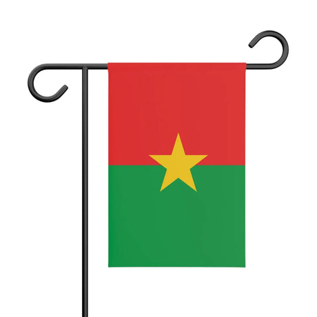 Drapeau de jardin burkina faso en polyester - pixelforma