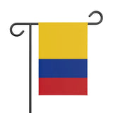 Drapeau de jardin colombie en polyester - pixelforma