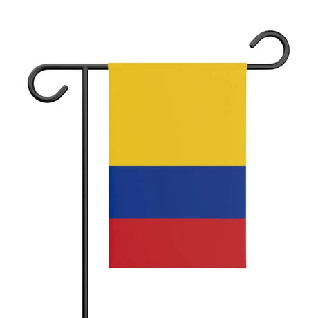 Drapeau de jardin colombie en polyester - pixelforma