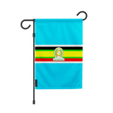Drapeau de jardin communauté d’afrique polyester résistant