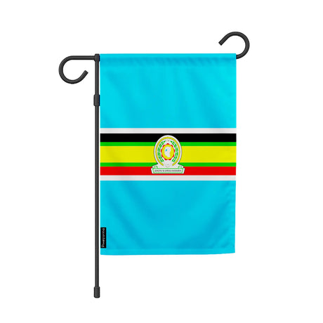 Drapeau de jardin communauté d’afrique polyester résistant
