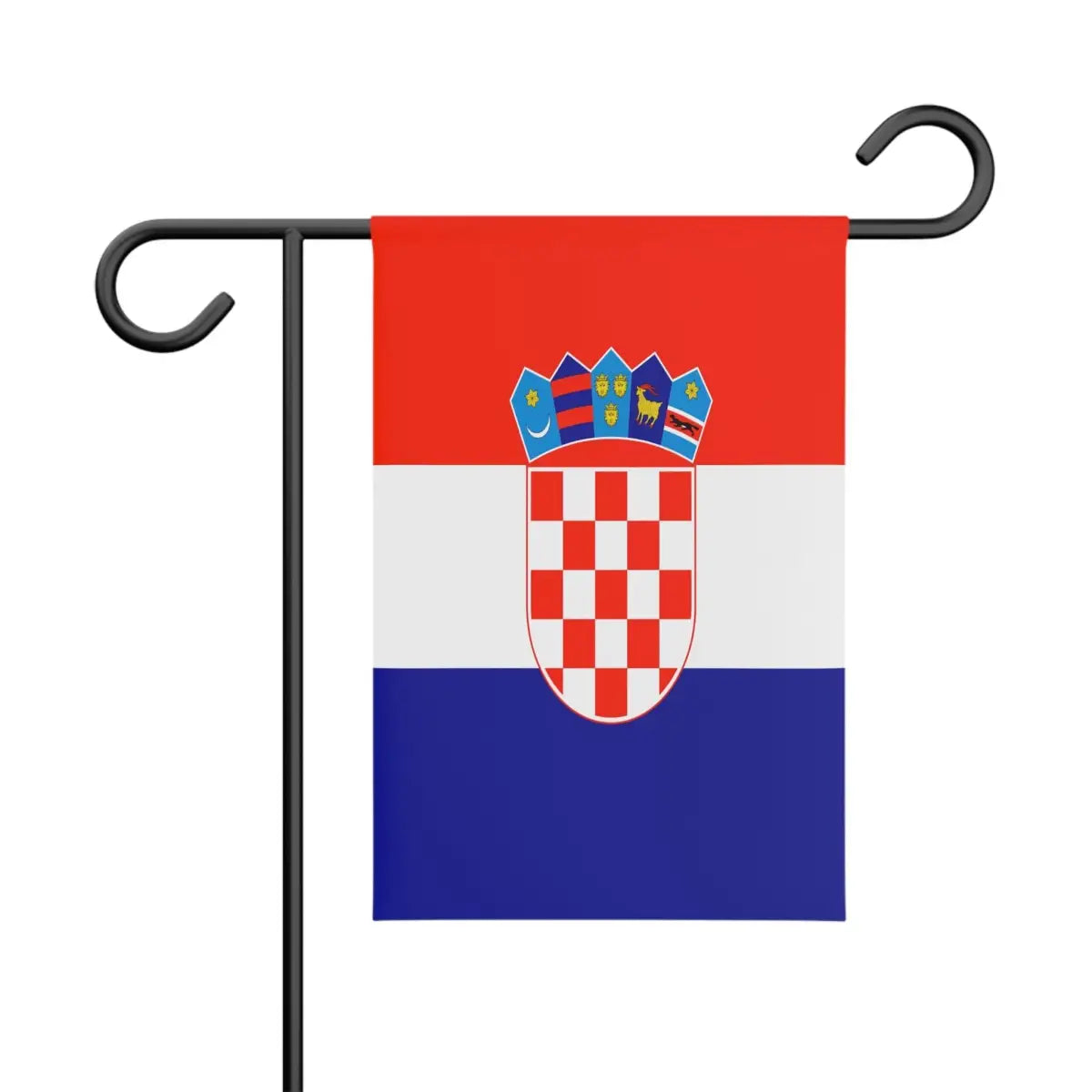 Drapeau de jardin croatie en polyester - pixelforma