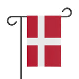 Drapeau de jardin danemark en polyester - pixelforma
