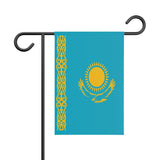 Drapeau de jardin du kazakhstan en polyester - pixelforma