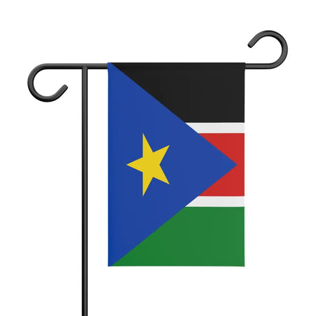 Drapeau de jardin du soudan du sud en polyester - pixelforma