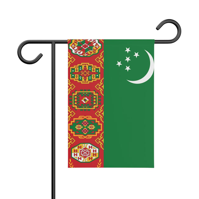 Drapeau de Jardin du Turkménistan - Pixelforma