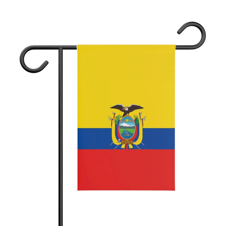Drapeau de jardin équateur en polyester - pixelforma