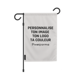 Drapeau de jardin france polyester personnalisation totale