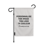 Drapeau de jardin france polyester personnalisation totale