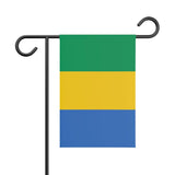 Drapeau de jardin gabon en polyester - pixelforma