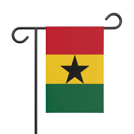 Drapeau de jardin ghana en polyester - pixelforma