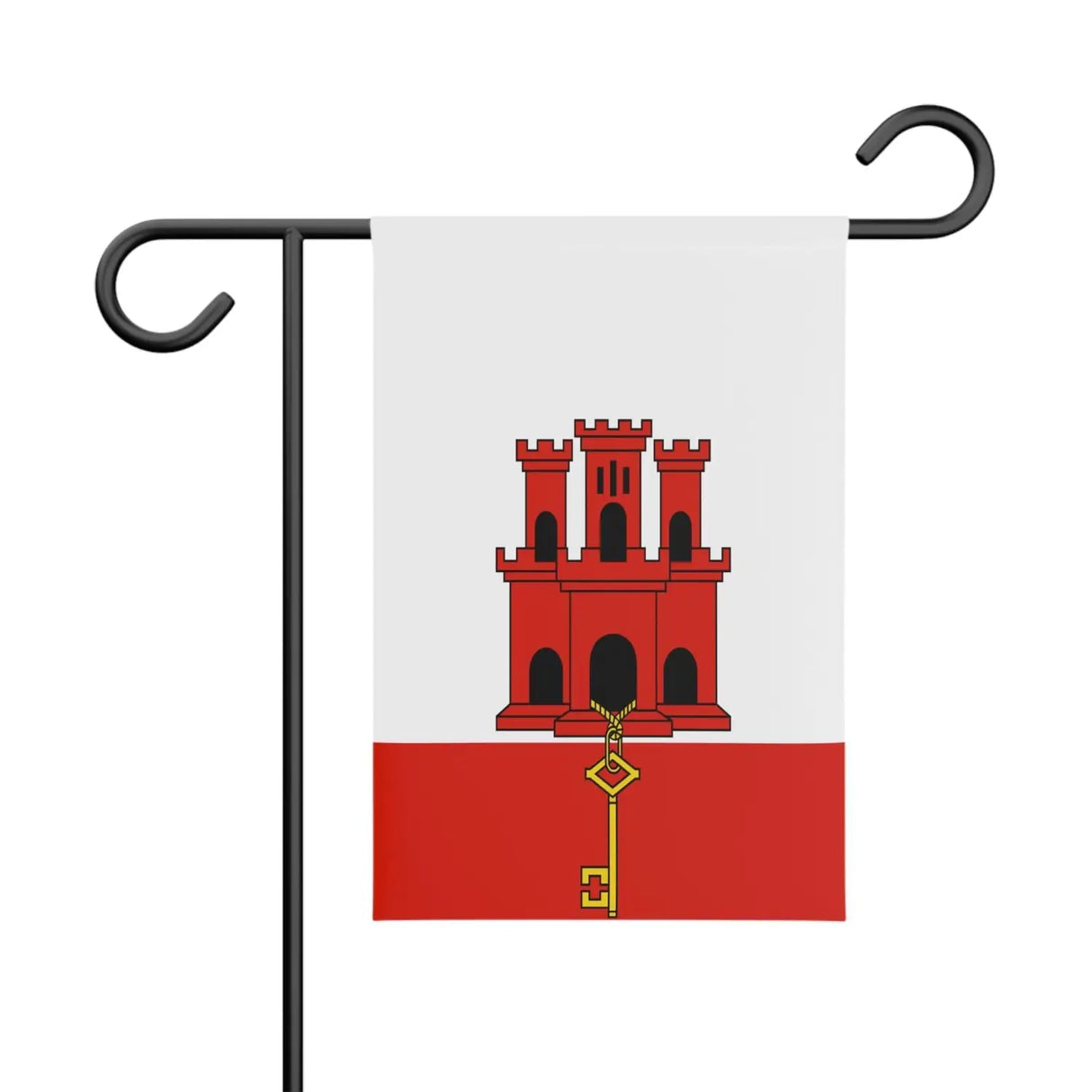Drapeau de jardin gibraltar en polyester - pixelforma
