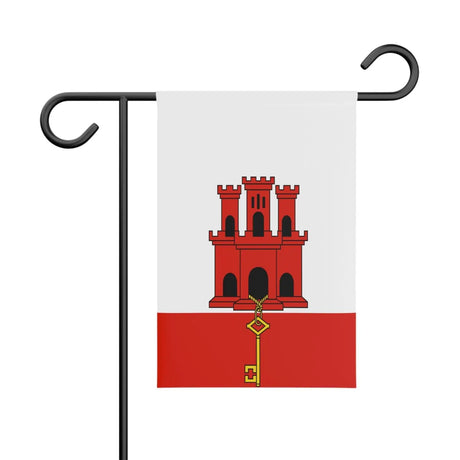Drapeau de jardin gibraltar en polyester - pixelforma
