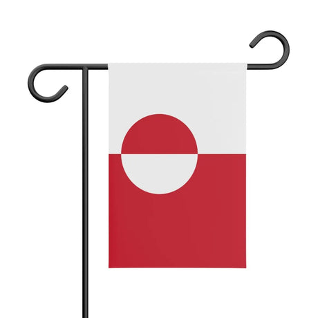 Drapeau de jardin groenland en polyester - pixelforma