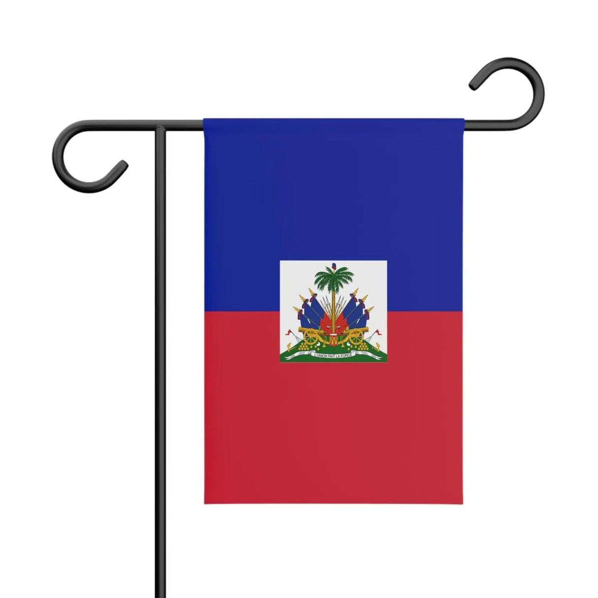 Drapeau de jardin haïti en polyester - pixelforma