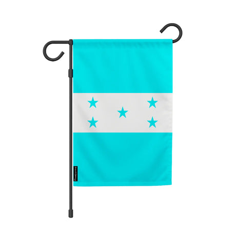 Drapeau de jardin honduras polyester couleurs vibrantes