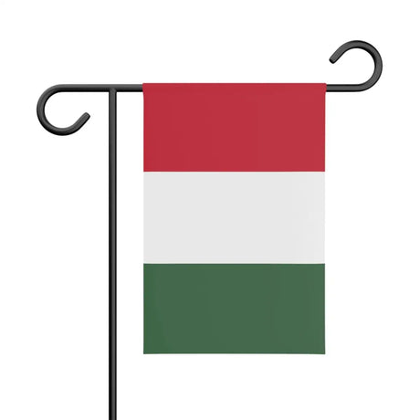 Drapeau de jardin hongrie en polyester - pixelforma