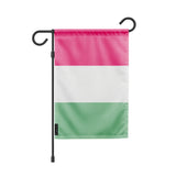 Drapeau de jardin hongrie polyester horizontal durable