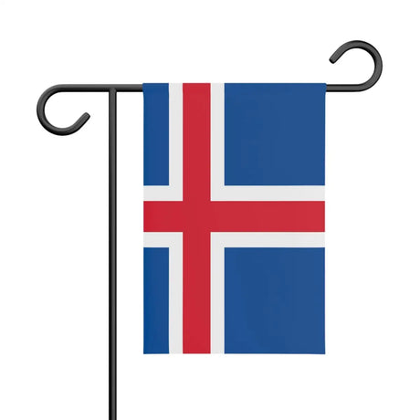 Drapeau de jardin islande en polyester - pixelforma