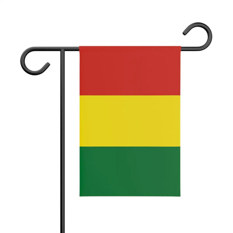 Drapeau de jardin la bolivie en polyester - pixelforma