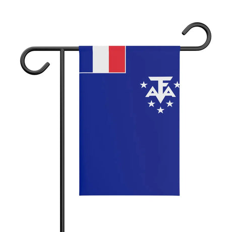 Drapeau de jardin l’antarctique française en polyester - pixelforma