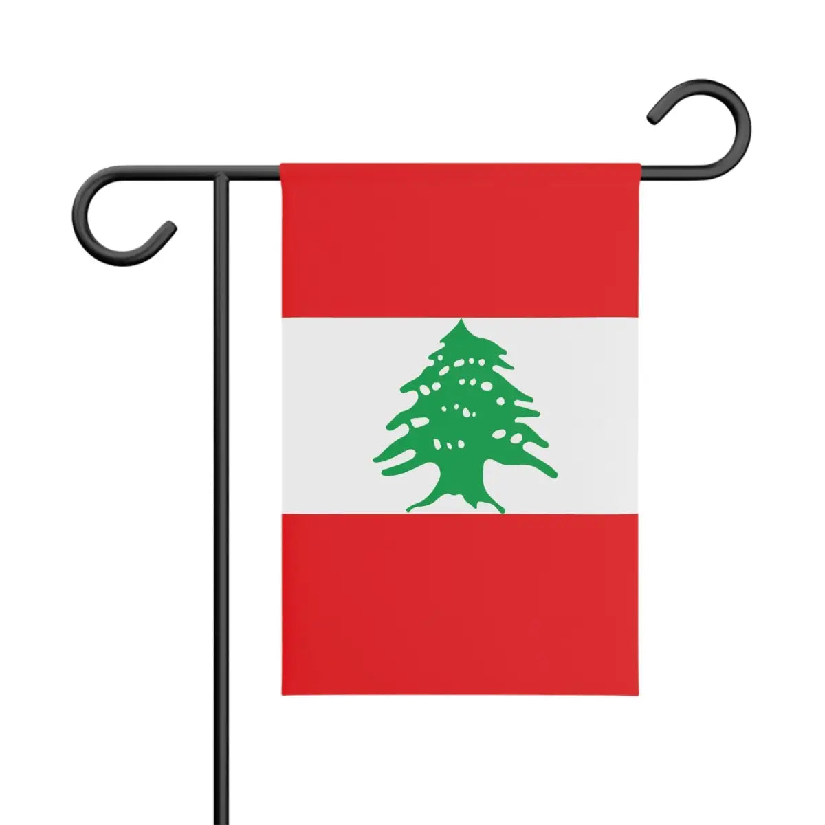 Drapeau de jardin liban en polyester - pixelforma