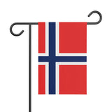 Drapeau de jardin l’île bouvet en polyester - pixelforma
