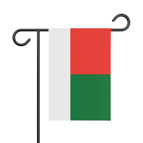 Drapeau de jardin madagascar en polyester - pixelforma