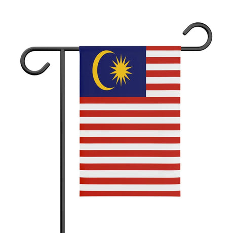 Drapeau de jardin malaisie en polyester - pixelforma