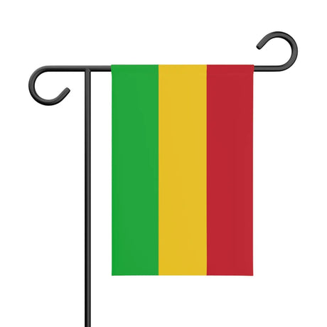 Drapeau de jardin mali en polyester - pixelforma