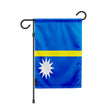 Drapeau de jardin nauru polyester excellente durabilité