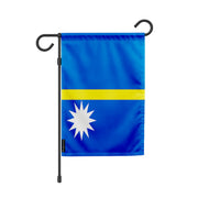 Drapeau de jardin nauru polyester excellente durabilité