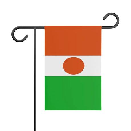 Drapeau de jardin niger en polyester - pixelforma