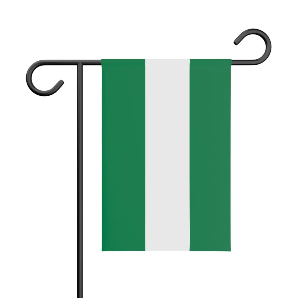 Drapeau de jardin nigeria en polyester - pixelforma